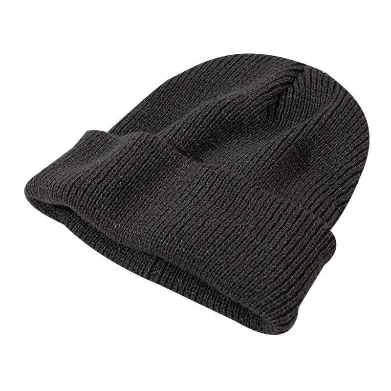 image-South Korea Dongdaemun Super Fire Reflective Knit Hat Men's Fashion All-match Street Hood Women's Outdoor Leisure Woolen Hat