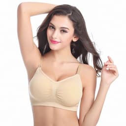 image-Summer Breastfeeding Bra No Steel Ring Breastfeeding Underwear Foreign Trade Large Size Pregnant Women's Underwear Close-fitting Comfortable Pregnant Women's Bra