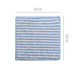 image-MTAM Microfiber Kitchen Cleaning Cloth Wave Pattern Absorbent