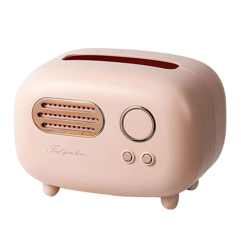 image-Creative tissue box living room light luxury home restaurant paper box remote control coffee table storage box cute girl pumping box