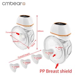 image-cmbear wearable breast pump electric breast pump breast pump integrated breast pump