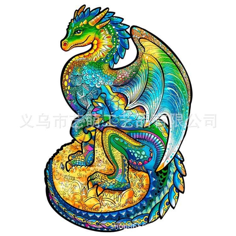image-Cross-border irregular three-dimensional animal puzzles various special-shaped wooden puzzle manufacturers custom 3d wooden puzzle toys