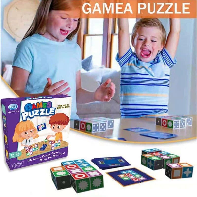 image-Cross-border spatial logical thinking board game GAMES PUZZLE matching game children's early education parent-child interactive toys