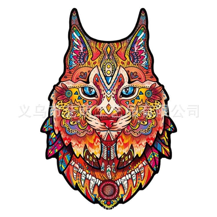 image-Cross-border irregular three-dimensional animal puzzles various special-shaped wooden puzzle manufacturers custom 3d wooden puzzle toys