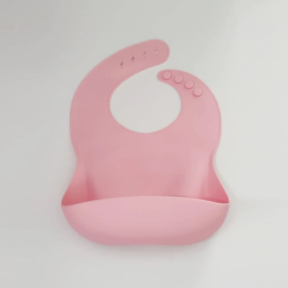 image-Baby eating bib bib baby silicone bib custom rice pocket soft silicone disposable waterproof feeding rice pocket