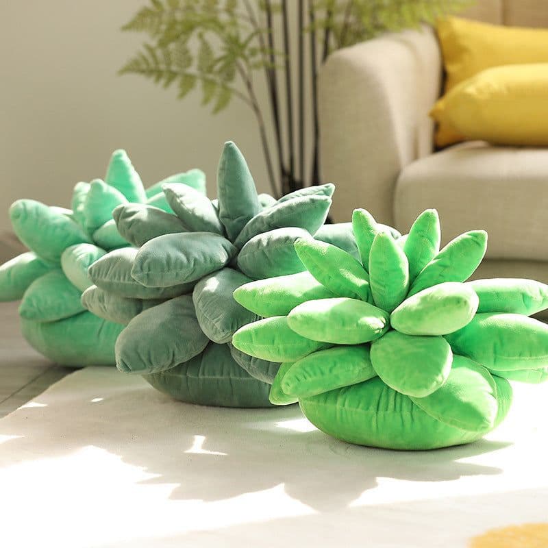 image-ins cross-border net red simulation Succulent pillow succulent pillow plush toy children's gift