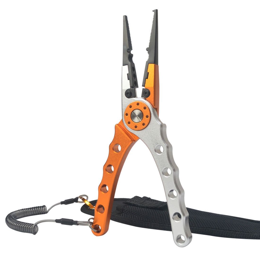 image-Factory spot wholesale support on behalf of the aluminum alloy luya pliers fishing pliers control fish die-casting luya pliers