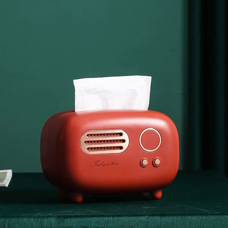 image-Creative tissue box living room light luxury home restaurant paper box remote control coffee table storage box cute girl pumping box