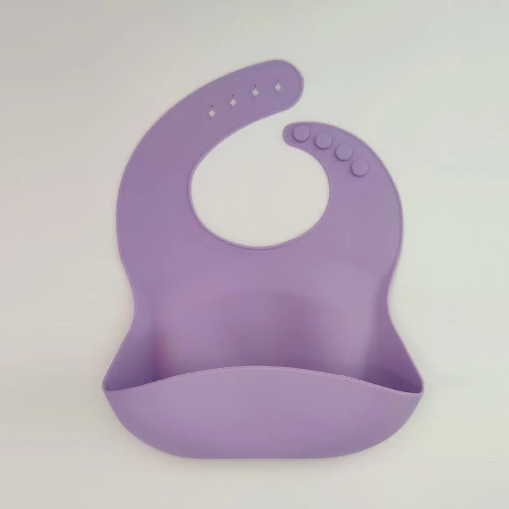 image-Baby eating bib bib baby silicone bib custom rice pocket soft silicone disposable waterproof feeding rice pocket