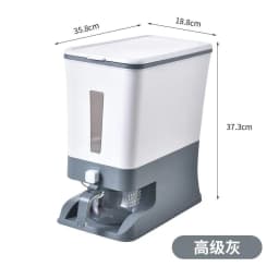 image-Rice bucket sealed and moisture-proof 24 kg flour bucket rice flour storage tank household kitchen tidying storage rice storage box
