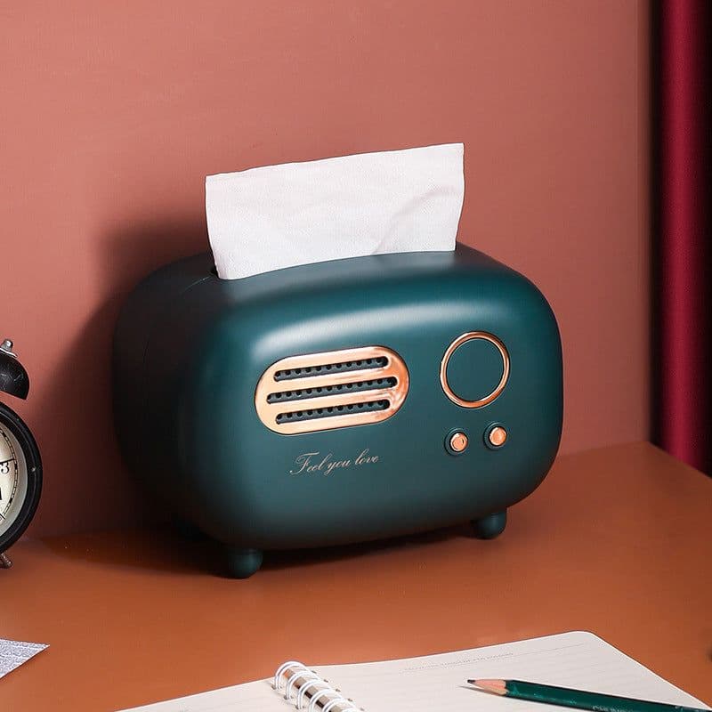 image-Creative tissue box living room light luxury home restaurant paper box remote control coffee table storage box cute girl pumping box