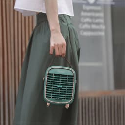image-Amazon fan portable portable water cooling fan mini mute humidification small fan desktop cooling fan