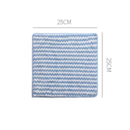 image-MTAM Microfiber Kitchen Cleaning Cloth Wave Pattern Absorbent