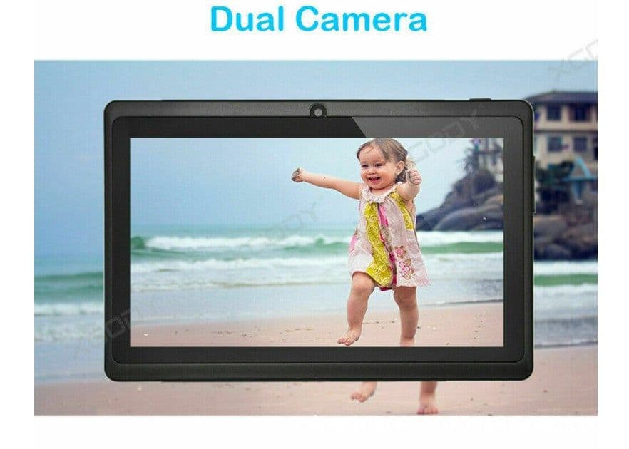 image-Seven-inch children's Android smart Q88 tablet A33 chip Bluetooth wifi Internet learning cross-border tablet