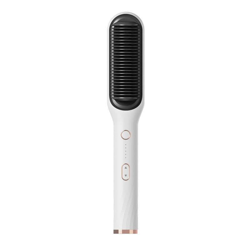 image-New product straight hair comb, negative ion does not hurt hair, straight hair and curly hair dual-use electric heating curling iron hair straightener cross-border household