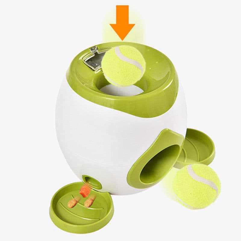 image-New Pets dogs accessories feeder Interesting things toys ball catapult Interactive dog toy tennis ball launcher machine games