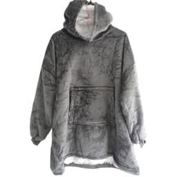 image-TV new huggle hood lazy pullover fleece hooded TV blanket outdoor cold warm clothing