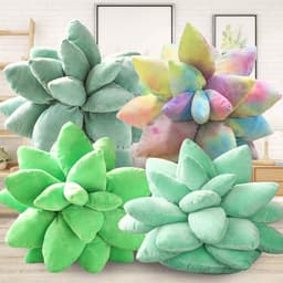 image-ins cross-border net red simulation Succulent pillow succulent pillow plush toy children's gift