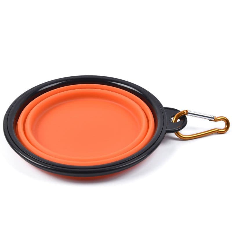 image-Factory Direct Supply Folding Small Dog Bowl Pet Bowl Outdoor Travel Portable Cat Bowl Spot Folding Pet Utensils