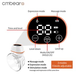 image-cmbear wearable breast pump electric breast pump breast pump integrated breast pump
