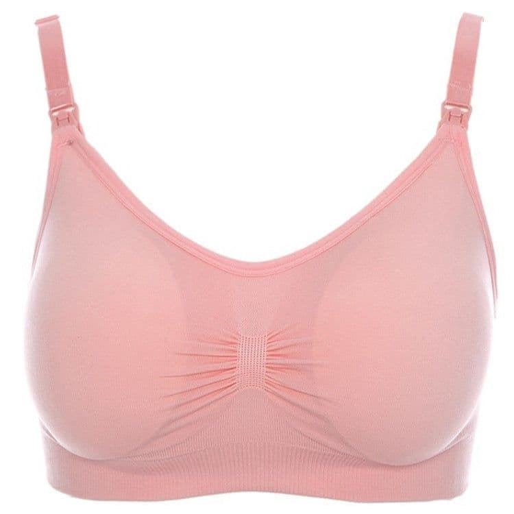 image-Summer Breastfeeding Bra No Steel Ring Breastfeeding Underwear Foreign Trade Large Size Pregnant Women's Underwear Close-fitting Comfortable Pregnant Women's Bra