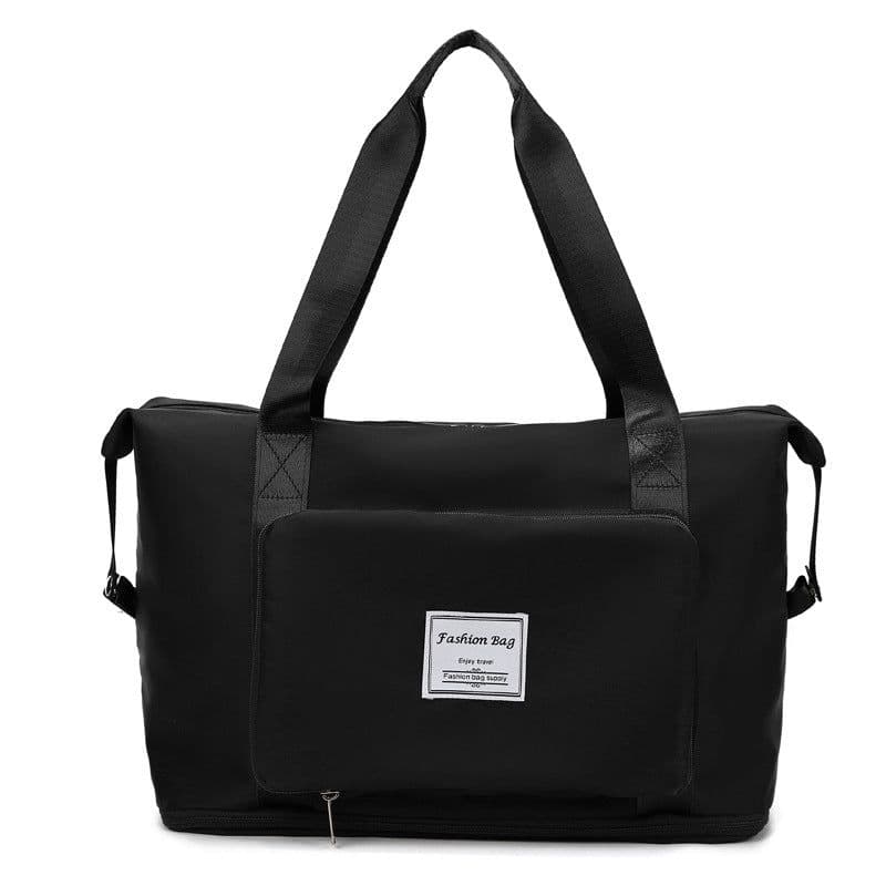 image-The new anti-splash, expandable travel bag, foldable storage duffel bag, dry and wet separation gym bag, lightweight ready-to-produce bag
