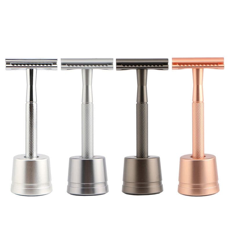 image-Amazon hot style manual vintage razor set men's razor vintage metal razor