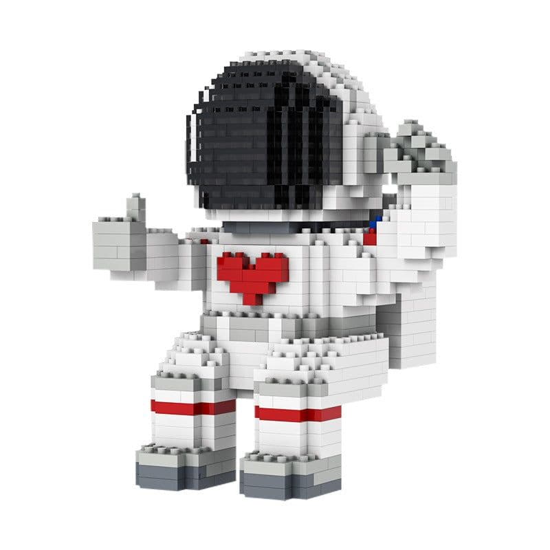 image-The particles are compatible with Lego blocks, luminous astronauts, astronauts, and adult puzzle assembling toys.