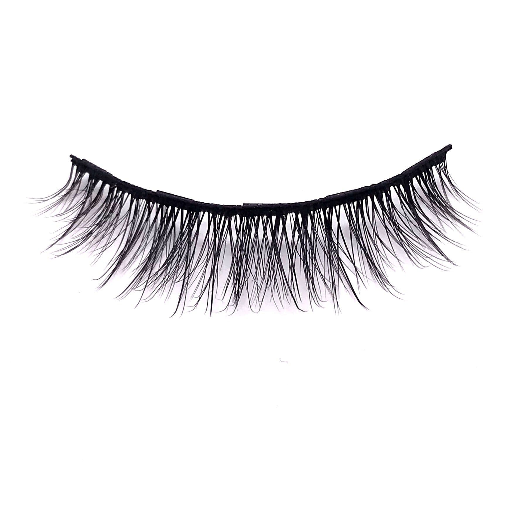 image-Cross-border new product glue-free natural 4 pairs of magnet false eyelashes magnetic eyeliner set wholesale false eyelashes