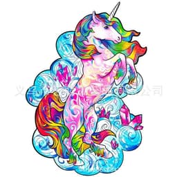 image-Cross-border irregular three-dimensional animal puzzles various special-shaped wooden puzzle manufacturers custom 3d wooden puzzle toys