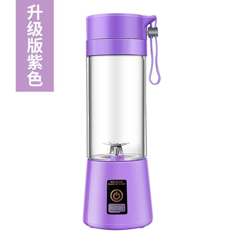 image-Cross-border household mini electric fruit juicer, small fruit and vegetable rechargeable juice cup, electric juicer cup, portable