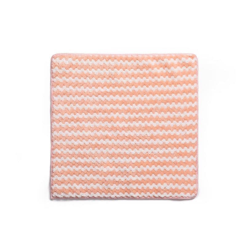 image-MTAM Microfiber Kitchen Cleaning Cloth Wave Pattern Absorbent