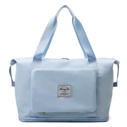 image-New foldable hand luggage bag large capacity short-distance travel bag wet and dry separation gym bag swimming bag