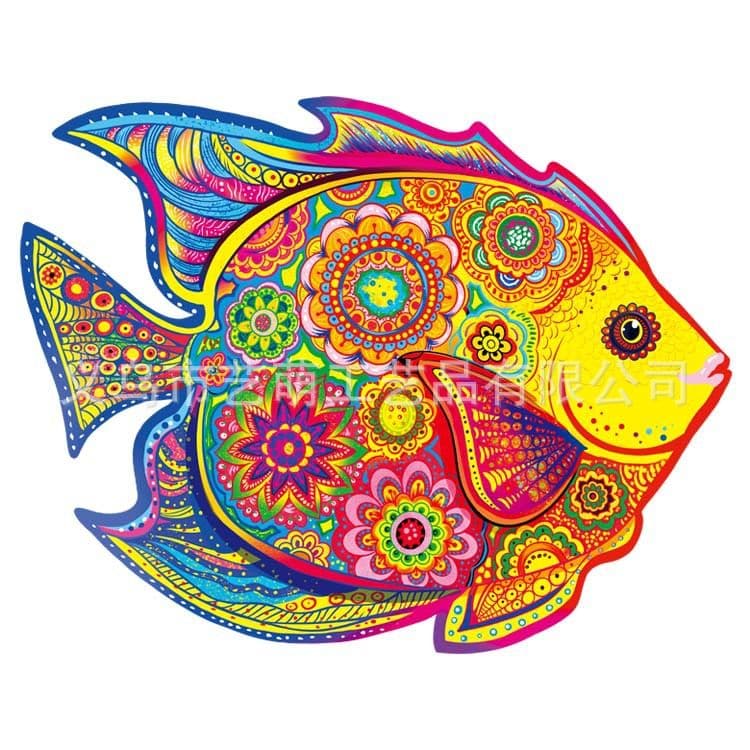 image-Cross-border irregular three-dimensional animal puzzles various special-shaped wooden puzzle manufacturers custom 3d wooden puzzle toys