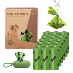 image-Cross-border new product dog poop bag poop picking bag dog dispenser environmentally friendly degradable poop picking bag car pet garbage bag