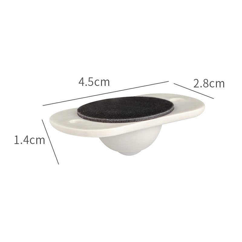 image-Universal ball pulley household ball type paste pulley free punching paste type storage box bottom small wheels
