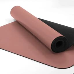 image-Leather & Rubber Custom Print Yoga Mat