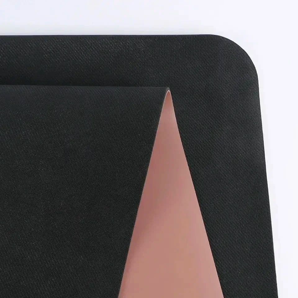 image-Leather & Rubber Custom Print Yoga Mat