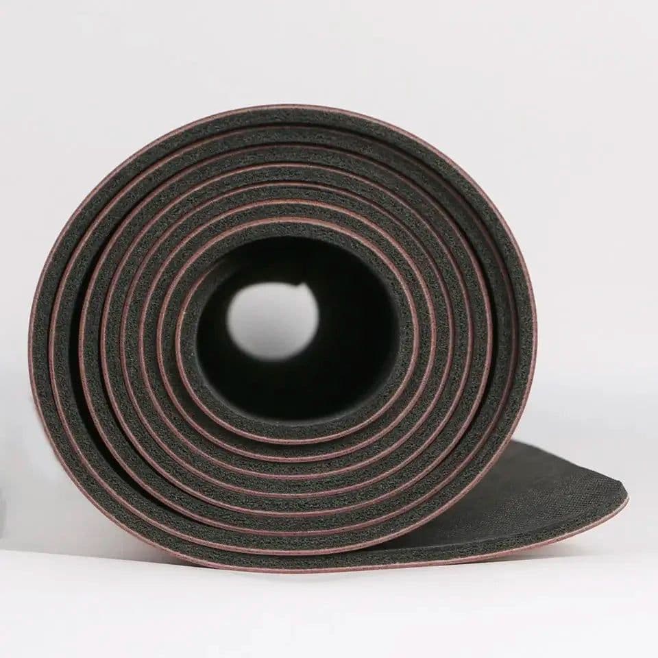 image-Leather & Rubber Custom Print Yoga Mat