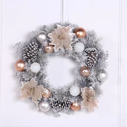 image-Pine Cone Christmas Wreath Home Decoration