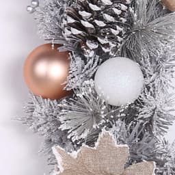 image-Pine Cone Christmas Wreath Home Decoration