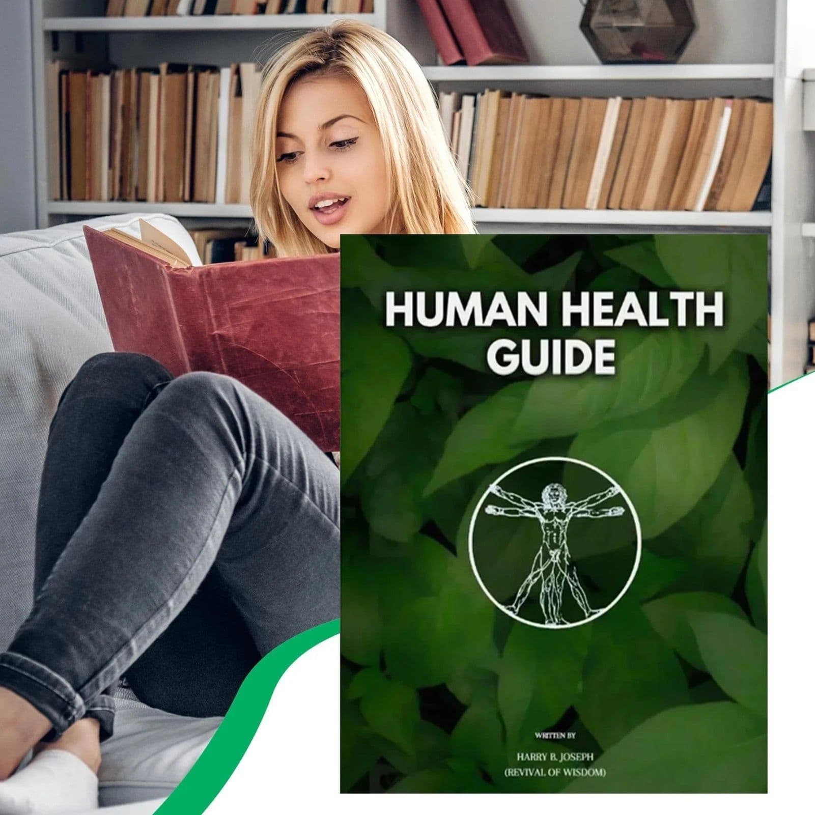 image-Human Health Guide by Harry B Joseph Self-Help Book for Wellness and Personal Development with Inspirational Insights