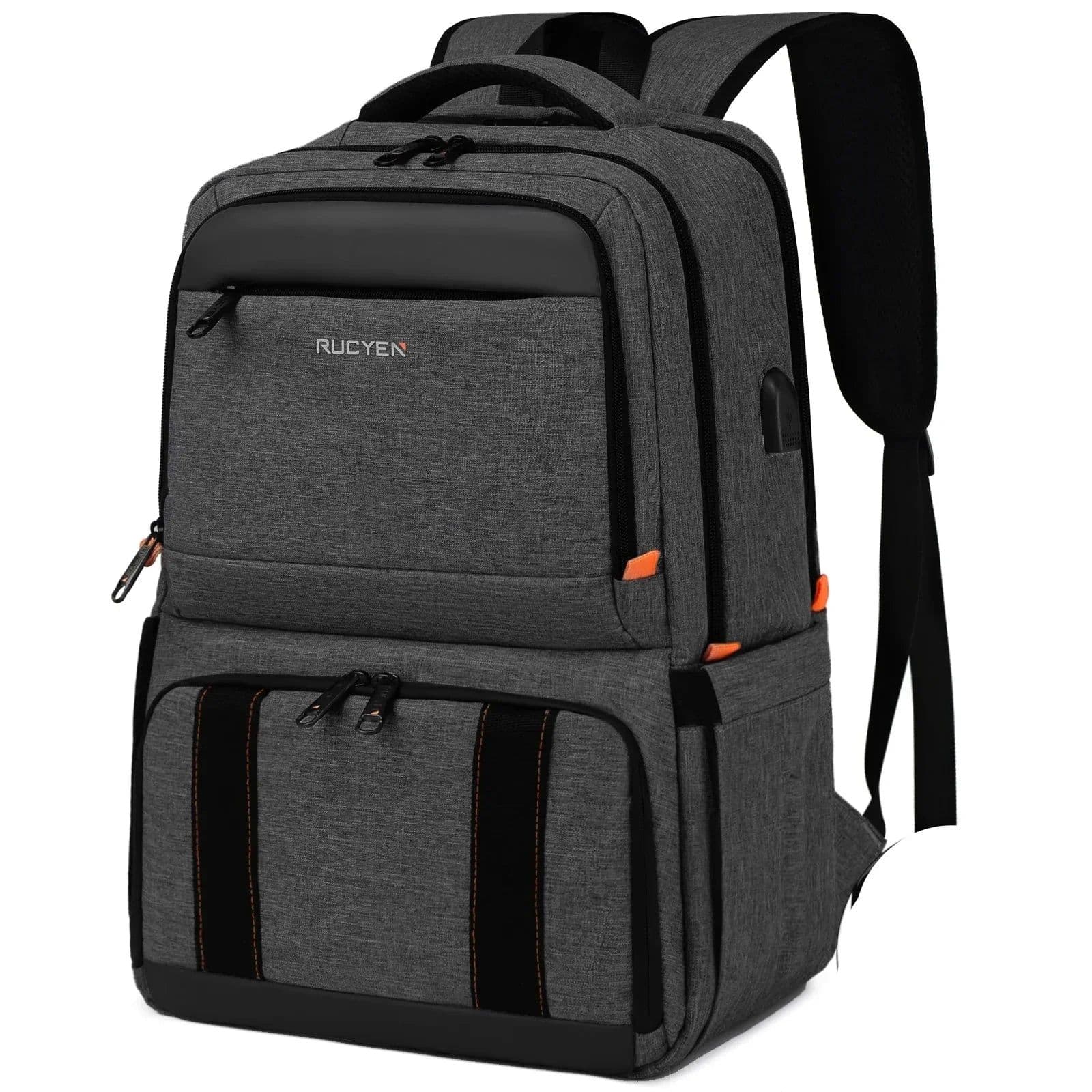 image-Waterproof Insulated Cooler Backpack Black