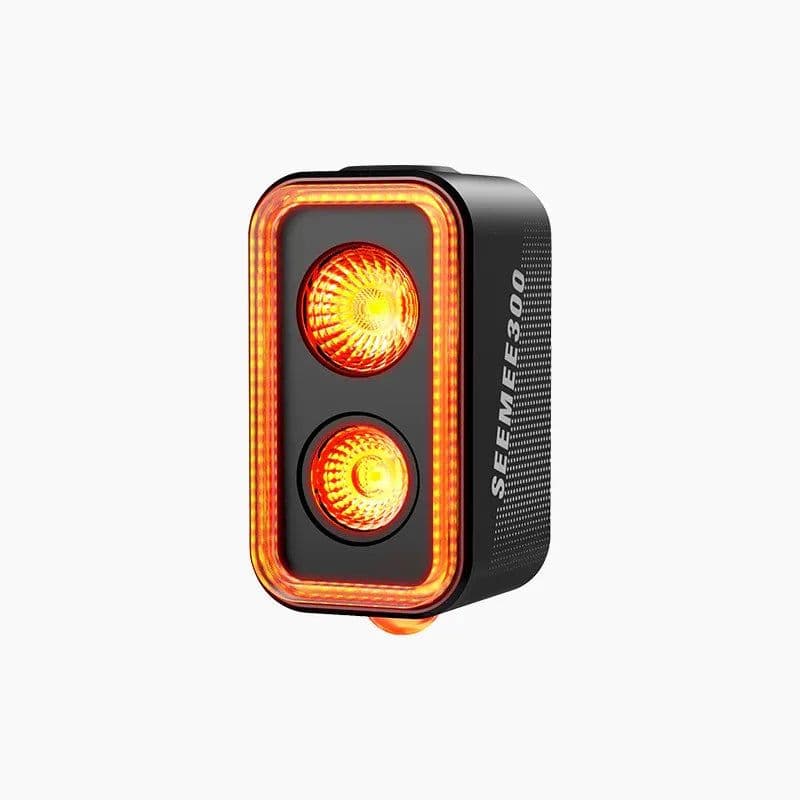 image-300 Lumen Smart Bike Taillight USB-C Rechargeable Light Black