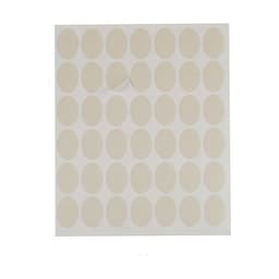 image-Adhesive labels Pincello White 17 x 4 x 19 cm 17 x 24 mm Oval (12 Units)