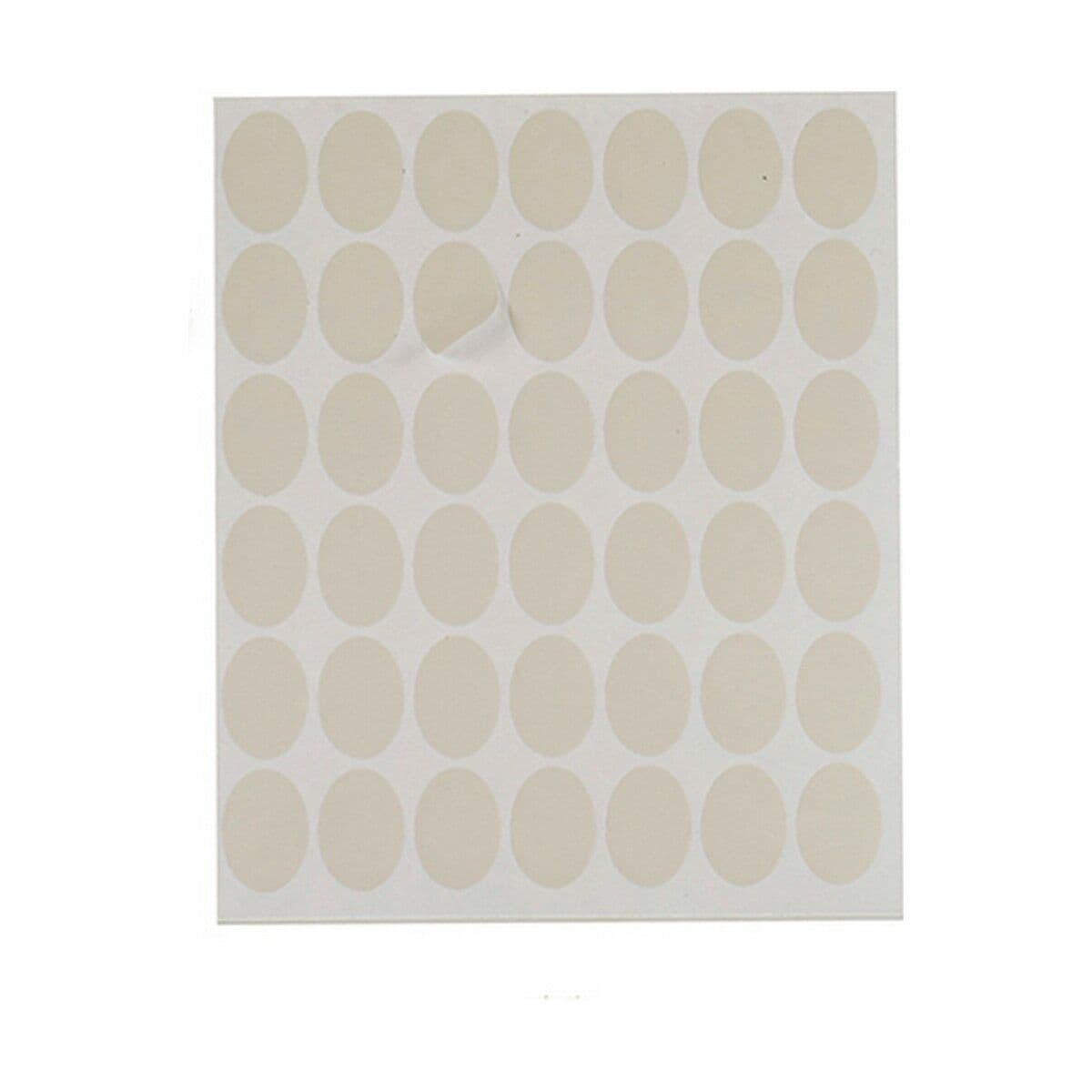 image-Adhesive labels Pincello White 17 x 4 x 19 cm 17 x 24 mm Oval (12 Units)