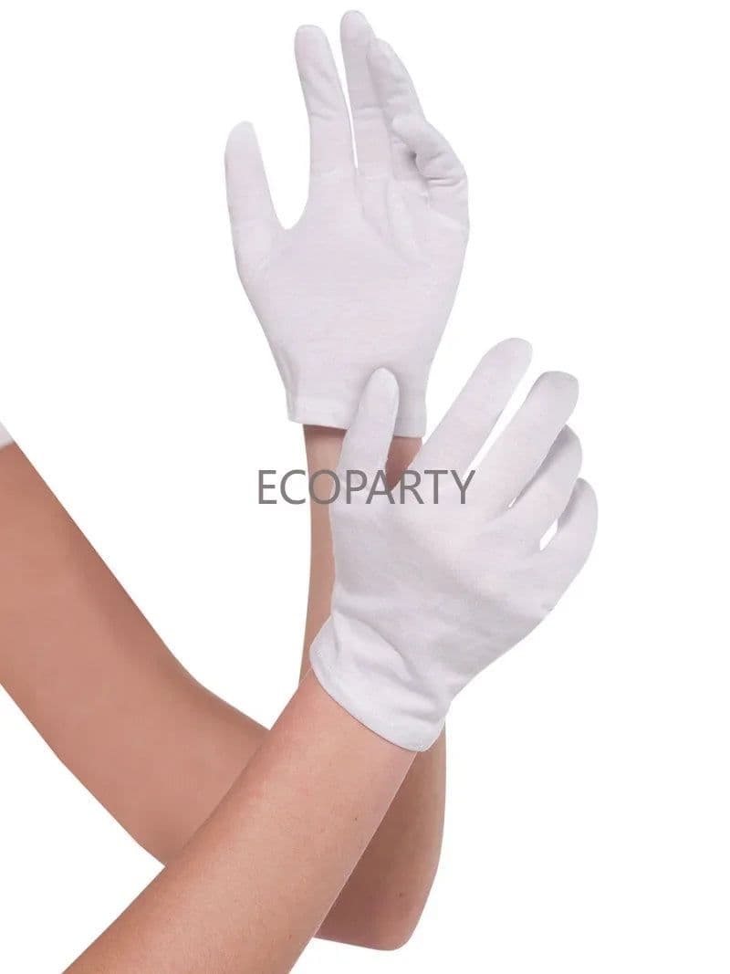 image-White Rabbit Hat Cosplay Set Easter Halloween
