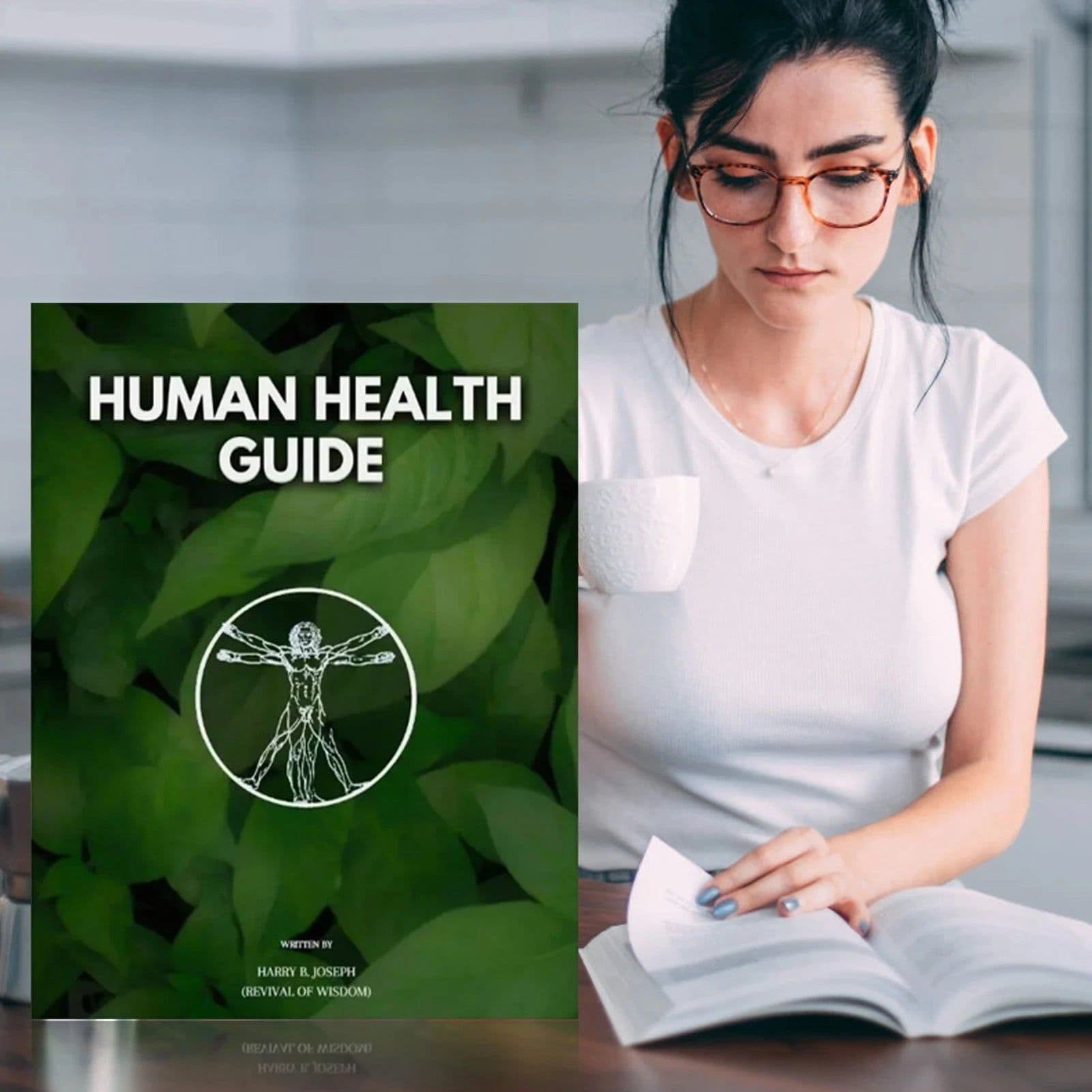 image-Human Health Guide by Harry B Joseph Self-Help Book for Wellness and Personal Development with Inspirational Insights