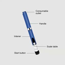 image-Medical Aesthetics Magic Pen Insulin Cartridges 3ml Empty Cassette Bottle for Lilly Insulin Injection Pen Tattoo Pen 1-10Pcs