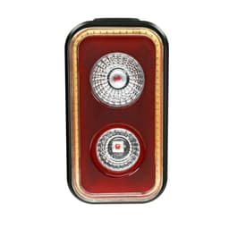 image-300 Lumen Smart Bike Taillight USB-C Rechargeable Light Black
